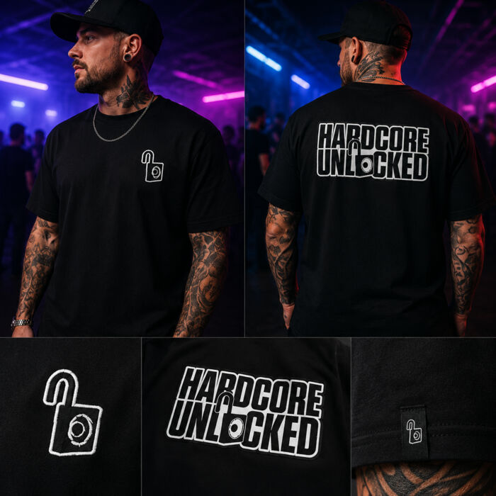 Hardcore Tee (Black) Thumbnail