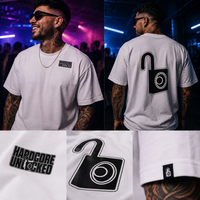 Unlocked Tee (White) Thumbnail