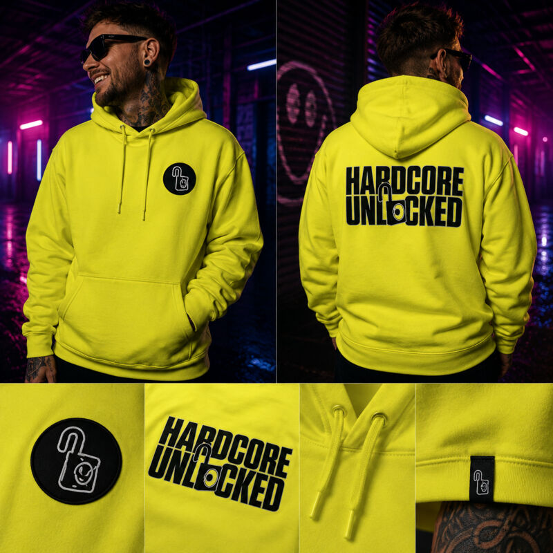 Hardcore Hoodie (Neon) Thumbnail