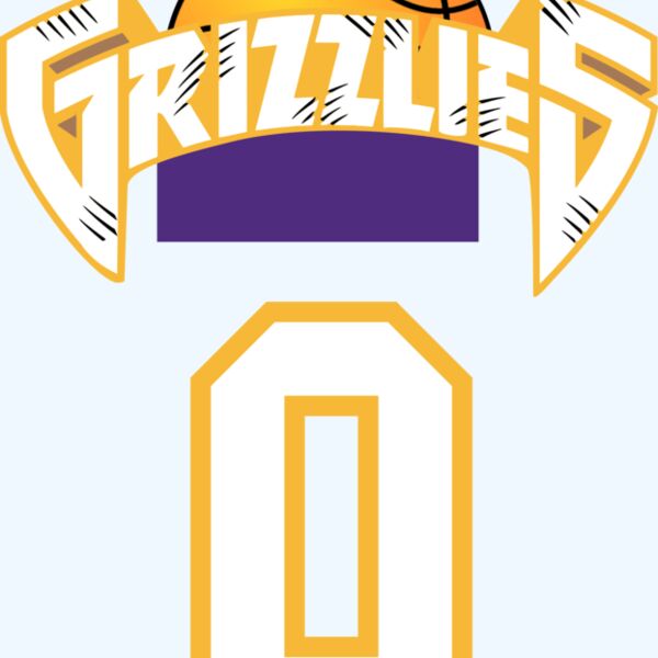 Grizzlies chest print Thumbnail