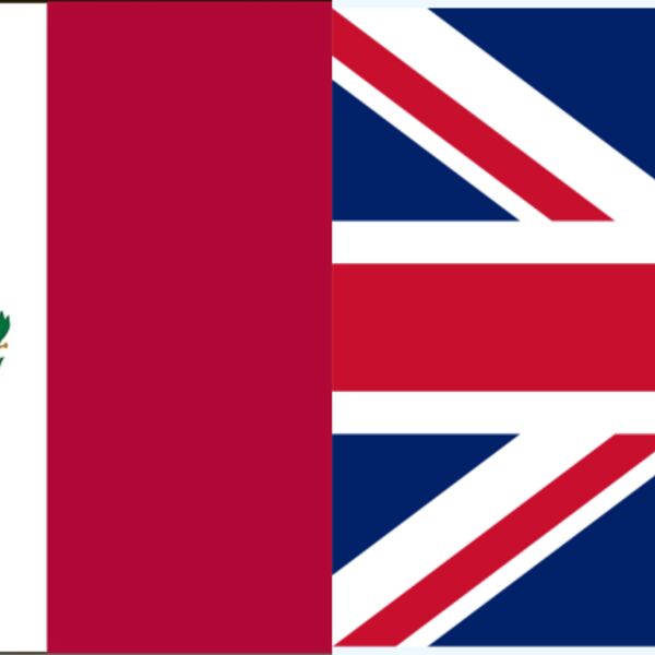 Mexico & UK flags Thumbnail