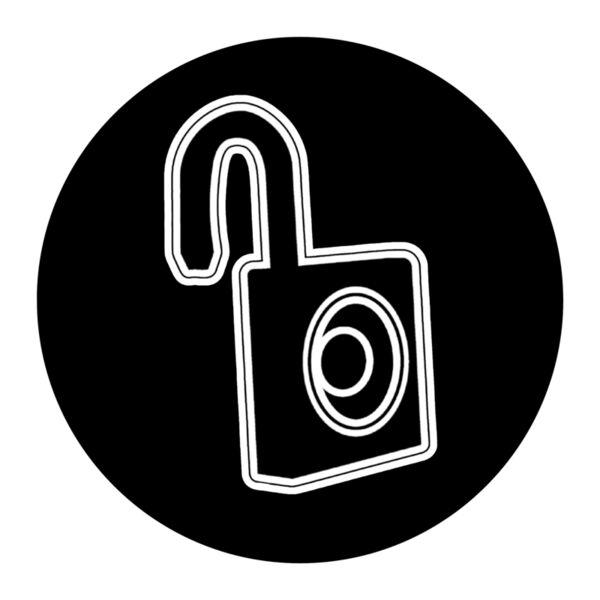 Padlock (Black circle) Thumbnail