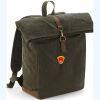 Quadra Heritage Waxed Canvas Backpack Thumbnail