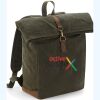 Quadra Heritage Waxed Canvas Backpack Thumbnail