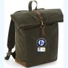 Quadra Heritage Waxed Canvas Backpack Thumbnail