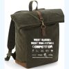 Quadra Heritage Waxed Canvas Backpack Thumbnail