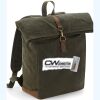 Quadra Heritage Waxed Canvas Backpack Thumbnail