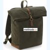 Quadra Heritage Waxed Canvas Backpack Thumbnail