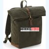Quadra Heritage Waxed Canvas Backpack Thumbnail