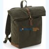 Quadra Heritage Waxed Canvas Backpack Thumbnail