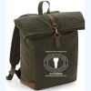 Quadra Heritage Waxed Canvas Backpack Thumbnail