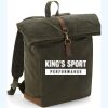 Quadra Heritage Waxed Canvas Backpack Thumbnail