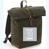 Quadra Heritage Waxed Canvas Backpack Thumbnail