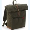 Quadra Heritage Waxed Canvas Backpack Thumbnail