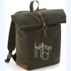 Quadra Heritage Waxed Canvas Backpack Thumbnail