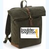 Quadra Heritage Waxed Canvas Backpack Thumbnail