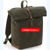 Quadra Heritage Waxed Canvas Backpack Thumbnail