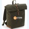 Quadra Heritage Waxed Canvas Backpack Thumbnail