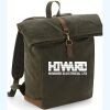 Quadra Heritage Waxed Canvas Backpack Thumbnail