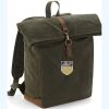 Quadra Heritage Waxed Canvas Backpack Thumbnail
