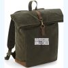 Quadra Heritage Waxed Canvas Backpack Thumbnail